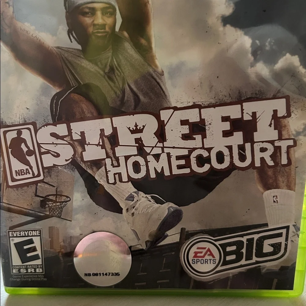 X-Box 360 NBA Street: Homecourt 2007 Arcade-Style 3 On 3 Basketball Game Unused